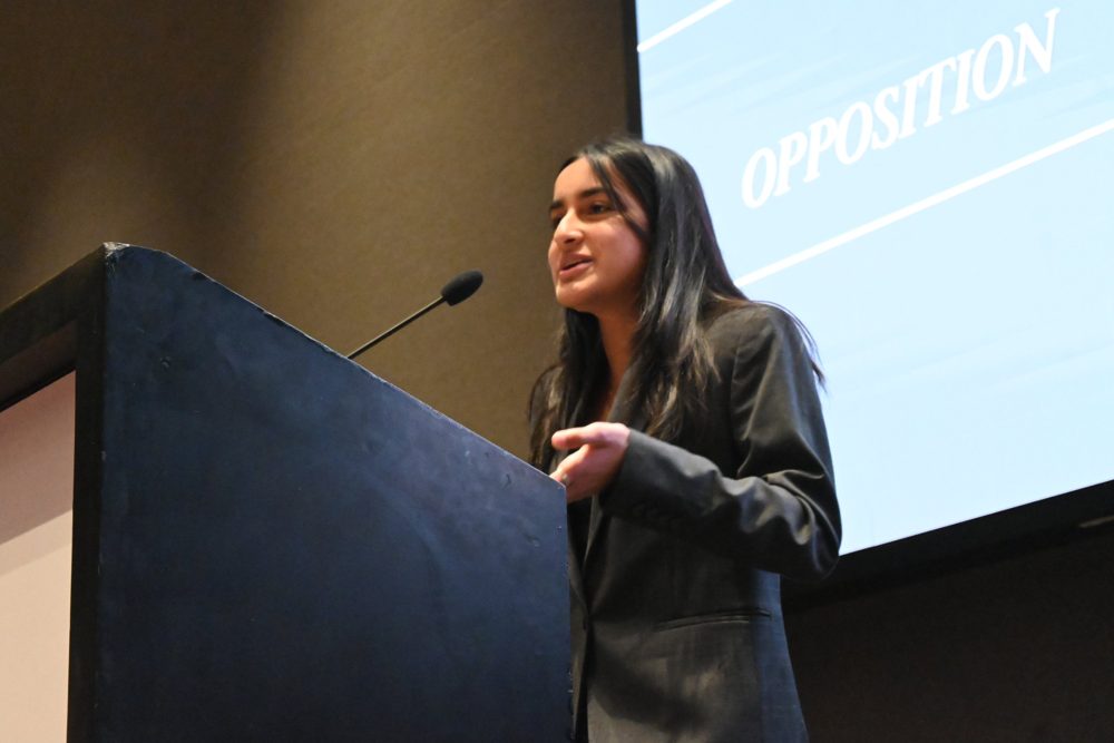 Speaking as Opposition