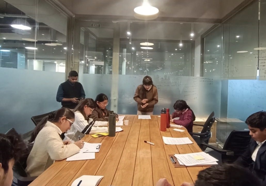 Offline Debaters of India training session